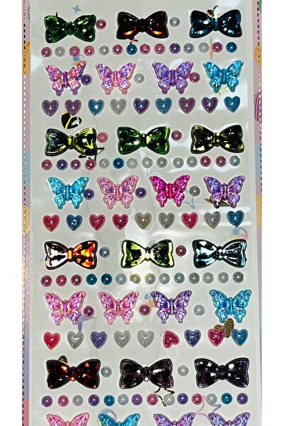 Next Plus Autocolant cu piatră prețioasă tridimensională pentru față și corp,...