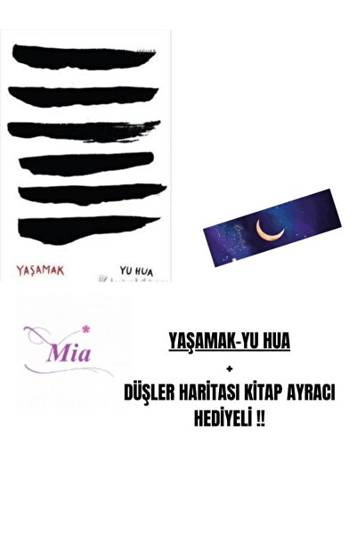 Jaguar Kitap YAŞAMAK-YU HUA + DÜŞLER HARİTASI KİTAP AYRACI HEDİYELİ !!