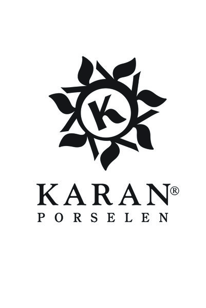 Karan Porselen Elloy Rosette Luxury Room Door Handle Satin (Set for 1 Door)