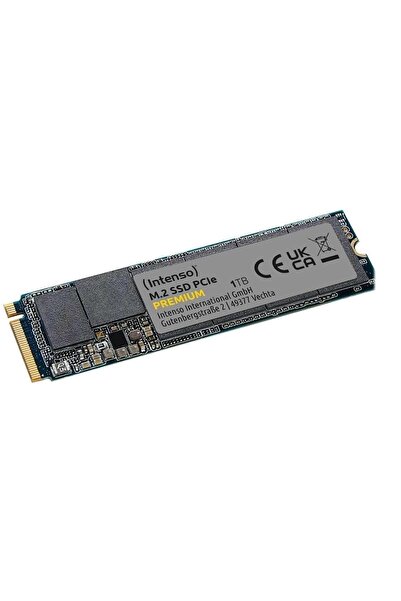 Intenso 1TB Premium Gen.3x4 NVMe 1.3 SSD 2100MB-1700MB-s Ssd Disk