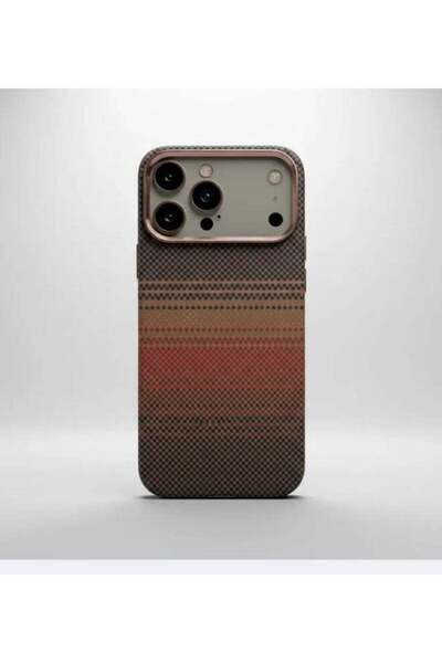 Shopi غطاء آيفون 17 برو - غطاء من ألياف الكربون بتصميم فائق النحافة من ألياف ...