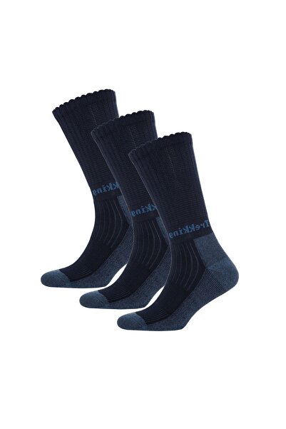 THERMOFORM Κάλτσες Trekking Hiking Camper Hunter Navy Blue Πακέτο 3 τεμαχίων