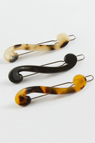 ÇOK SATAN Mixed Stone Pen Buckle