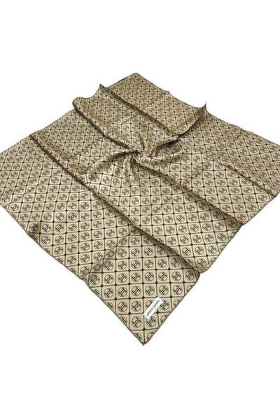 Pierre Cardin Eșarfă de mătase - 8631438-934 Culoare Camel moale