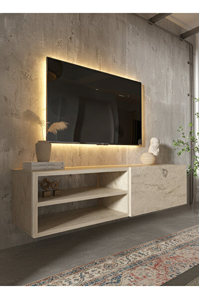 Life RESİTAL TV ÜNİTESİ S1246-8 TRAVERTEN
