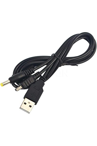 Generic كابل نقل البيانات والطاقة USB من كوتشير إي وينر 2 في 1 لجهاز سوني PSP 1000 2000 3