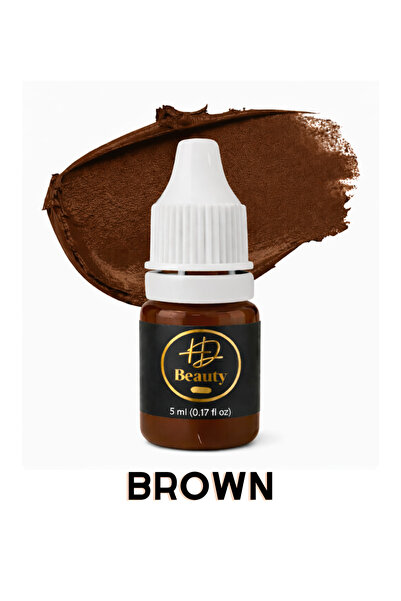 Beauty Pigments Kalıcı Makyaj Boyası Microblading Micropigmentation Pigment Kaş Boyası 5 ml