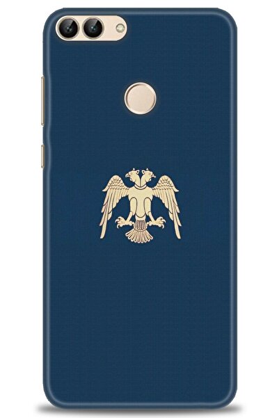 Rulet Aksesuar غطاء متوافق مع هاتف هواوي بي سمارت HD مطبوع - غطاء سيليكون بتص...