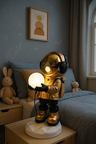 FERLUCE AVİZE LAMBADER ASTRONOT+GOLD
