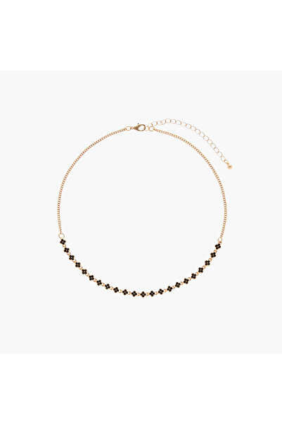 Lifestyle قلادة مزينة بالمعدن