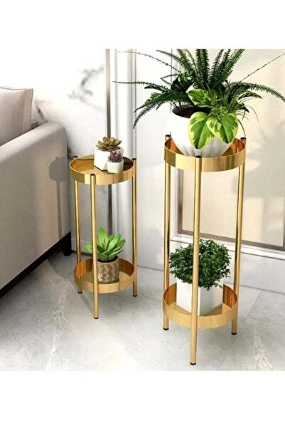 Generic Metal Tall Plant Stand Indoor/Outdoor