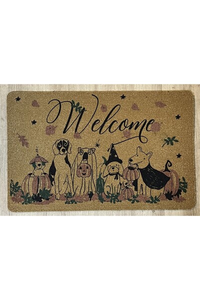 Aless Patterned Door Mat 45X70 cm