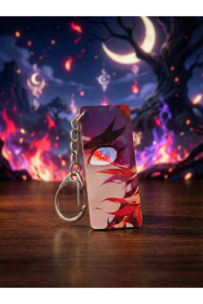 Innovate Store Demon Slayer Anime Keychain Acrylic Matte Accessory Kyōjurō Rengoku