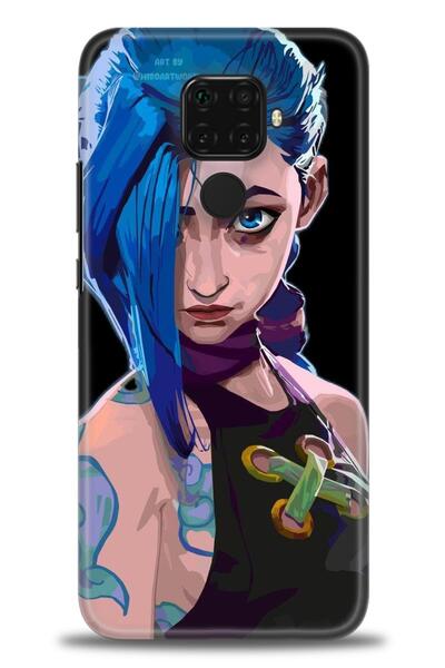 Rulet Aksesuar غطاء متوافق مع هاتف هواوي ميت 30 لايت HD مطبوع - غطاء سيليكون ...