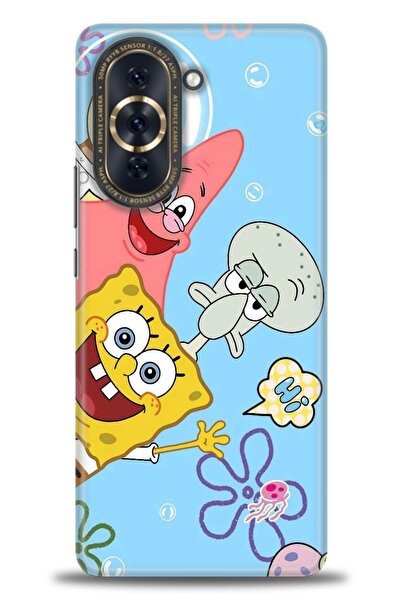 Rulet Aksesuar حافظة متوافقة مع هاتف هواوي نوفا مطبوع HD مطبوع + واقي شاشة سي...