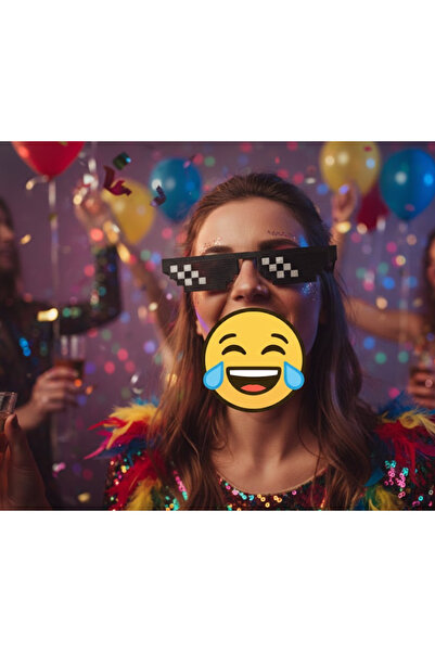 Kanem3D Minecraft Katlanır Parti Gözlüğü