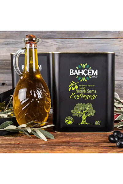 Bahçem Natürel Sızma Zeytinyağı 2 Litre 1,8 Kg