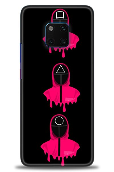 Rulet Aksesuar غطاء متوافق مع هاتف هواوي ميت 20 برو HD مطبوع - غطاء سيليكون م...