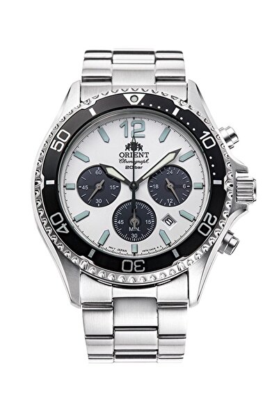 Orient RA-TX0203S10B Quartz Solar Çelik Gri 20 ATM 43 mm Erkek Kol Saati