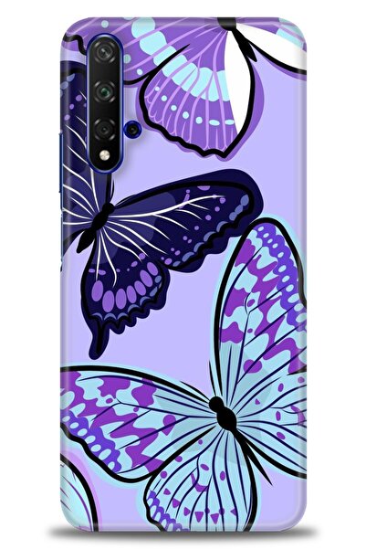 Rulet Aksesuar غطاء متوافق مع هاتف هواوي هونر مطبوع HD - غطاء سيليكون مصمم - 295