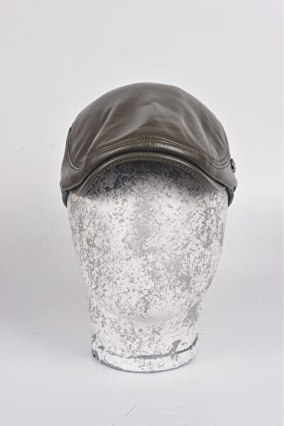 mercantoptan Hakiki deri London Kasket Şapka