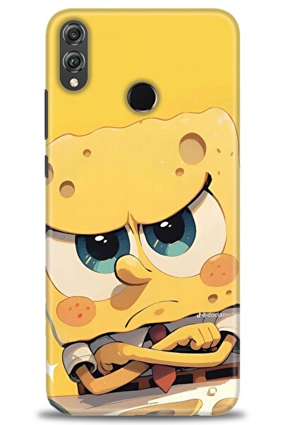 Rulet Aksesuar غطاء متوافق مع هاتف هواوي هونر 8X HD مطبوع - غطاء سيليكون مصمم...