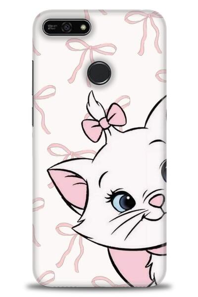 Rulet Aksesuar غطاء متوافق مع هاتف هواوي هونر 7A HD مطبوع + واقي شاشة سيراميك...