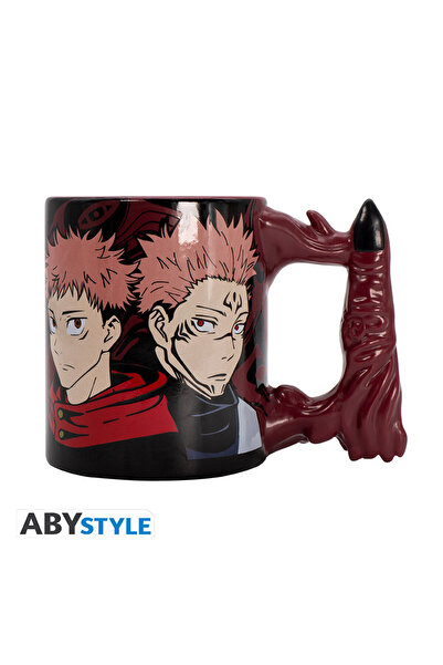 ABYstyle جوجوتسو كايسن - كوب بمقبض ثلاثي الأبعاد - إصبع سوكونا