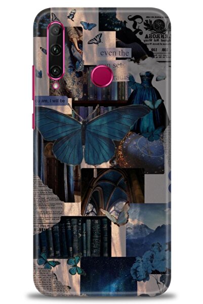 Rulet Aksesuar غطاء متوافق مع هاتف هواوي هونر 20 لايت HD مطبوع - غطاء سيليكون...