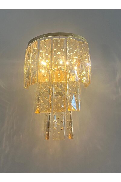 gaziantepavize Rüzgar Gold Kasa Lux Bal Taşlı Günışığı Ledli 3 Katlı Pilli Ap...