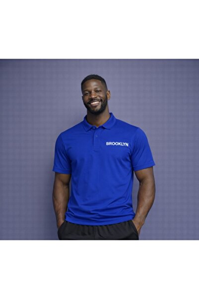 NOFLEN Men's Brooklyn Printed Polo Neck T-Shirt