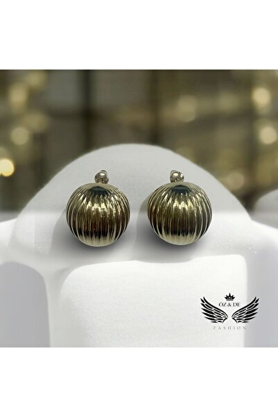 ÖZDE 316L Quality Steel Oyster Earrings
