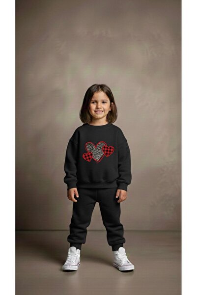 playwear Φούτερ Ομάδας με στάμπα PUL HEART για Κορίτσια και Αγόρια, Λαιμόκοψη...