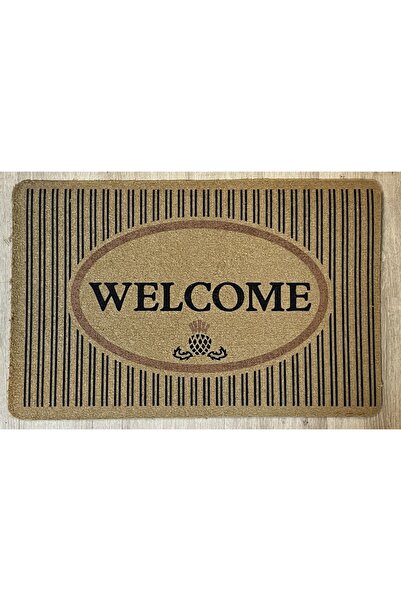 Aless Patterned Door Mat 45X70 cm