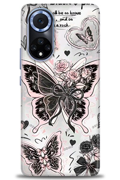 Rulet Aksesuar غطاء متوافق مع هاتف هواوي نوفا مطبوع HD - غطاء سيليكون مصمم - 206