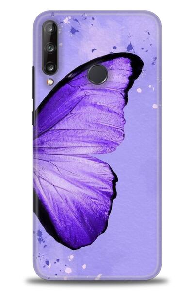 Rulet Aksesuar غطاء متوافق مع هاتف هواوي P40 Lite E HD مطبوع - غطاء سيليكون م...