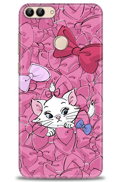 Rulet Aksesuar غطاء متوافق مع هاتف هواوي بي سمارت HD مطبوع - غطاء سيليكون مصم...