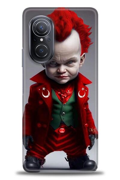 Rulet Aksesuar غطاء متوافق مع هاتف هواوي نوفا 9 SE HD مطبوع - غطاء سيليكون مص...