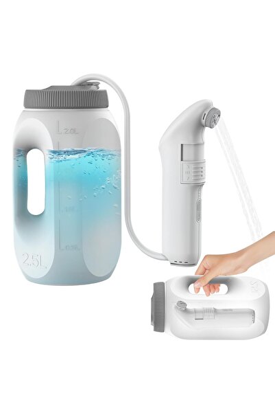 NEONI Teabelle Portable High Pressure Electric Bidet with 2.5L Water Bottle, ...