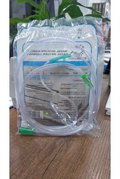 Bozkar Medikal Nazal Oksijen Kanülü Yetişkin Tek Kullanımlık Yumuşak Medikal ...