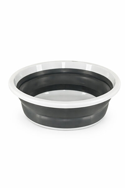 FERAH PLASTİK Katlanabilir Silikon Leğen 5,25 L – – Yer Kaplamaz Çok Amaçlı L...