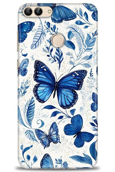 Rulet Aksesuar غطاء متوافق مع هاتف هواوي بي سمارت HD مطبوع - غطاء سيليكون مصم...