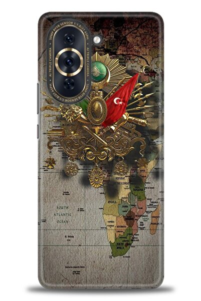 Rulet Aksesuar غطاء متوافق مع هاتف هواوي نوفا 10 HD مطبوع - غطاء سيليكون مصمم...