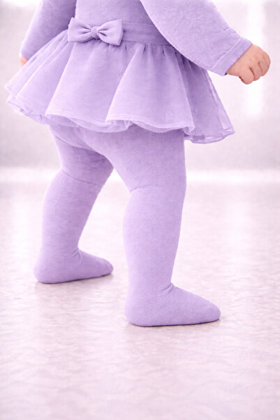 ÖZKARDEŞLER BABY бебешки и детски чорапогащи лилави