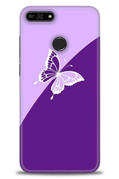 Rulet Aksesuar غطاء متوافق مع هاتف هواوي هونر 7A HD مطبوع - غطاء سيليكون مصمم...