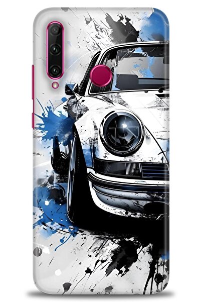 Rulet Aksesuar غطاء متوافق مع هاتف هواوي هونر 20 لايت HD مطبوع - غطاء سيليكون...