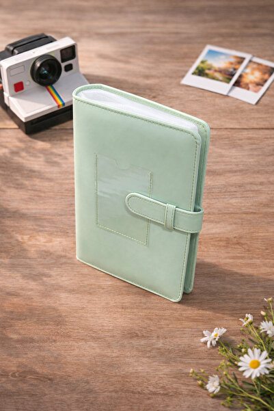 NRCN ألبوم صور جلدي إنستاكس 6×9 بولاكارت - سعة 192 صورة