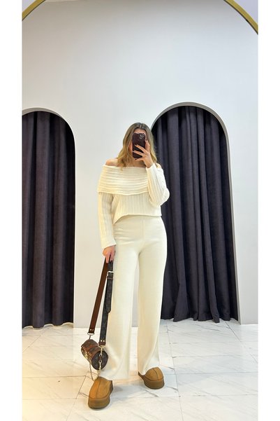 MERVENS Knitted trousers