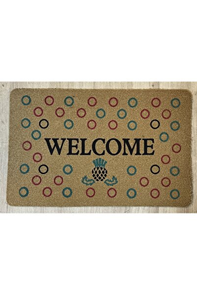 Aless سجادة مدخل منقوشة مقاس 45×70 سم