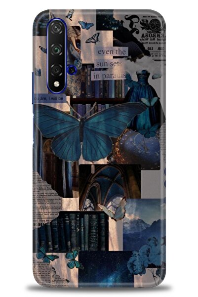 Rulet Aksesuar غطاء متوافق مع هاتف هواوي هونر مطبوع HD - غطاء سيليكون بتصميم ...